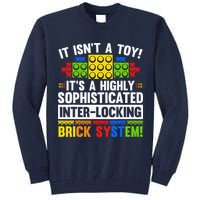 Master Builder Bricks Blocks Play Toys Tall Sweatshirt
