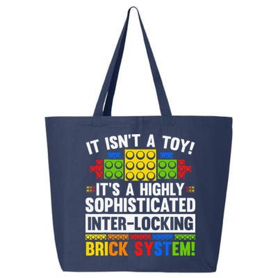Master Builder Bricks Blocks Play Toys 25L Jumbo Tote