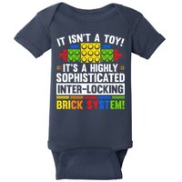 Master Builder Bricks Blocks Play Toys Baby Bodysuit