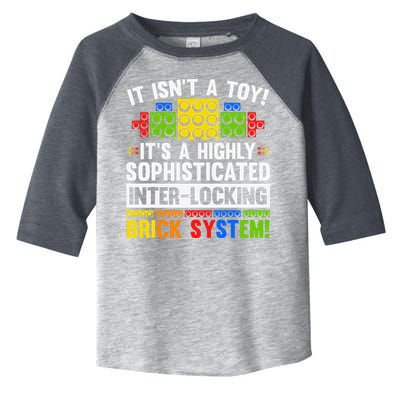 Master Builder Bricks Blocks Play Toys Toddler Fine Jersey T-Shirt