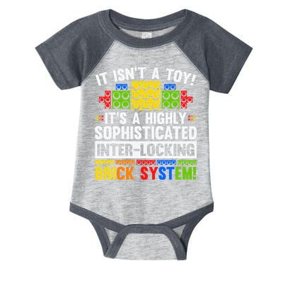 Master Builder Bricks Blocks Play Toys Infant Baby Jersey Bodysuit