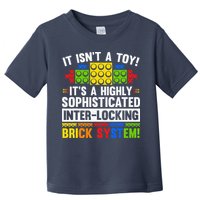 Master Builder Bricks Blocks Play Toys Toddler T-Shirt
