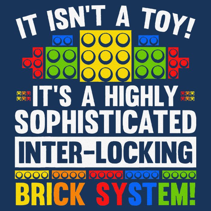 Master Builder Bricks Blocks Play Toys Toddler T-Shirt