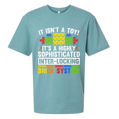 Master Builder Bricks Blocks Play Toys Sueded Cloud Jersey T-Shirt