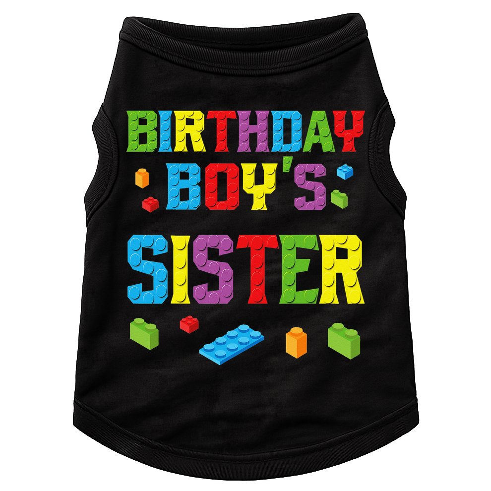Master Builder Birthday Sister Building Bricks Blocks Doggie Tank