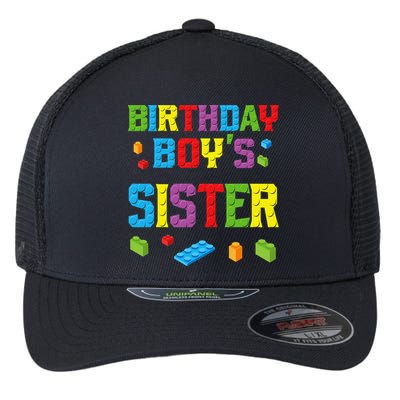 Master Builder Birthday Sister Building Bricks Blocks Flexfit Unipanel Trucker Cap