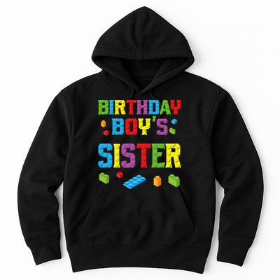 Master Builder Birthday Sister Building Bricks Blocks Hoodie