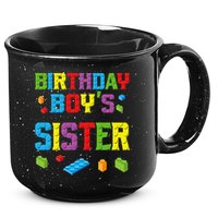 Master Builder Birthday Sister Building Bricks Blocks 15oz Campfire Ceramic Mug