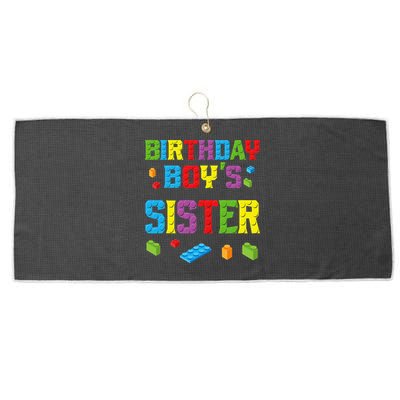Master Builder Birthday Sister Building Bricks Blocks Large Microfiber Waffle Golf Towel