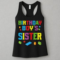 Master Builder Birthday Sister Building Bricks Blocks Womens Tank Top