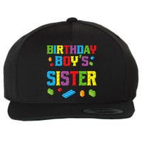 Master Builder Birthday Sister Building Bricks Blocks Wool Snapback Cap