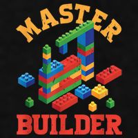 Master Builder Block Building Master Brick Builder Ladies PosiCharge Tri-Blend Wicking Tank