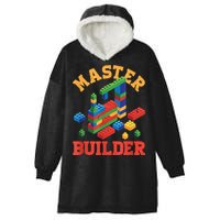Master Builder Block Building Master Brick Builder Hooded Wearable Blanket