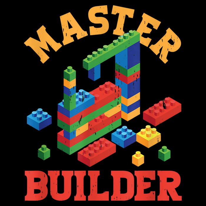 Master Builder Block Building Master Brick Builder Legacy Cool Fit Booney Bucket Hat