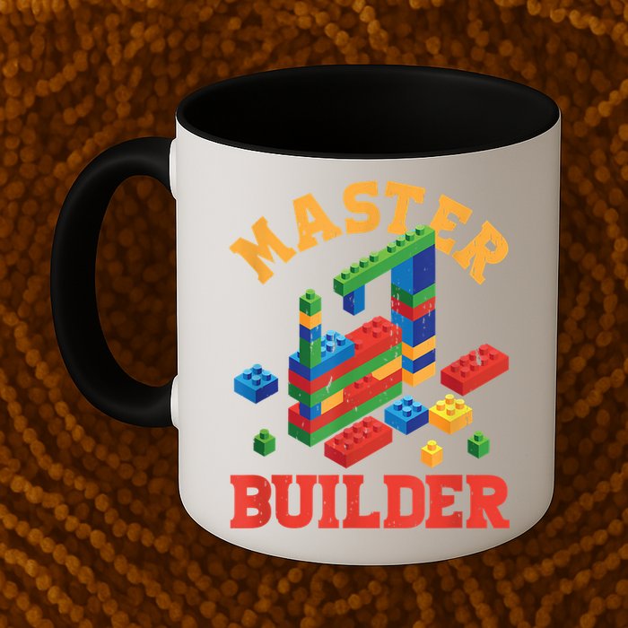 Master Builder Block Building Master Brick Builder Mug