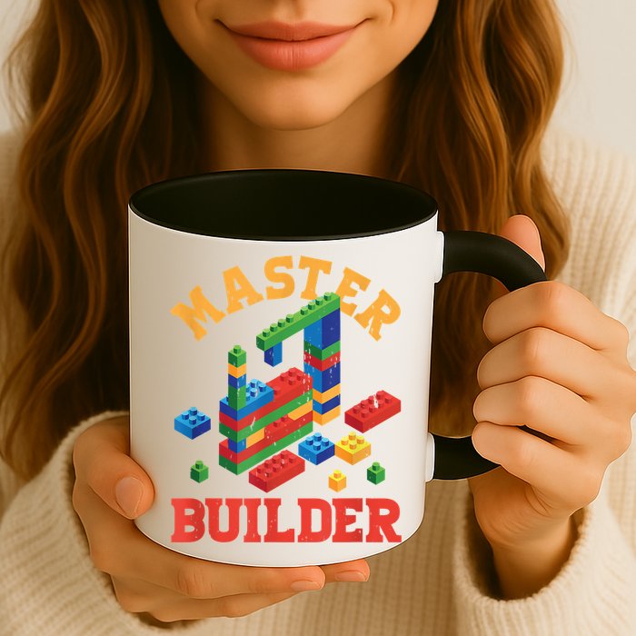 Master Builder Block Building Master Brick Builder Mug
