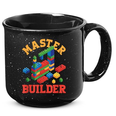 Master Builder Block Building Master Brick Builder 15oz Campfire Ceramic Mug