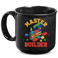 Master Builder Block Building Master Brick Builder 15oz Campfire Ceramic Mug