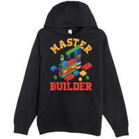 Master Builder Block Building Master Brick Builder Premium Pullover Hoodie