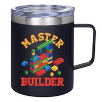 Master Builder Block Building Master Brick Builder 12oz Stainless Steel Coffee Mug