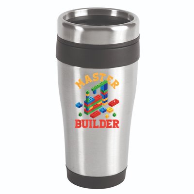 Master Builder Block Building Master Brick Builder 16oz Travel Tumbler