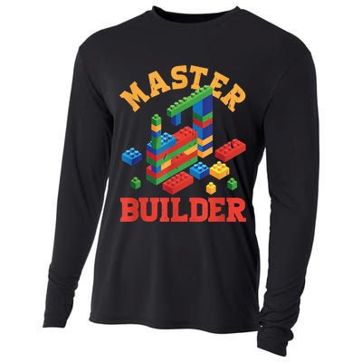 Master Builder Block Building Master Brick Builder Cooling Performance Long Sleeve Crew