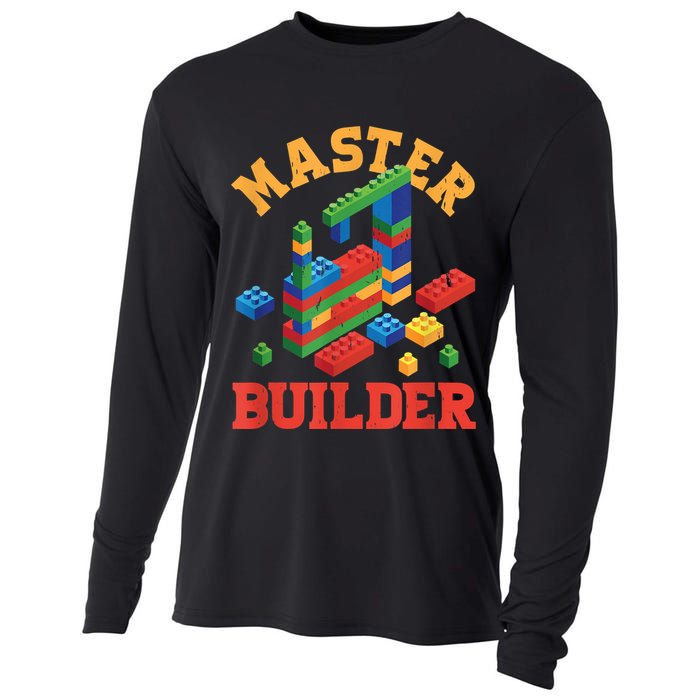 Master Builder Block Building Master Brick Builder Cooling Performance Long Sleeve Crew