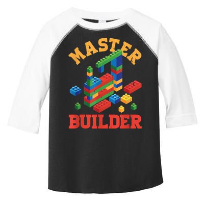 Master Builder Block Building Master Brick Builder Toddler Fine Jersey T-Shirt