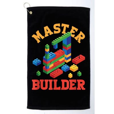 Master Builder Block Building Master Brick Builder Golf Towel