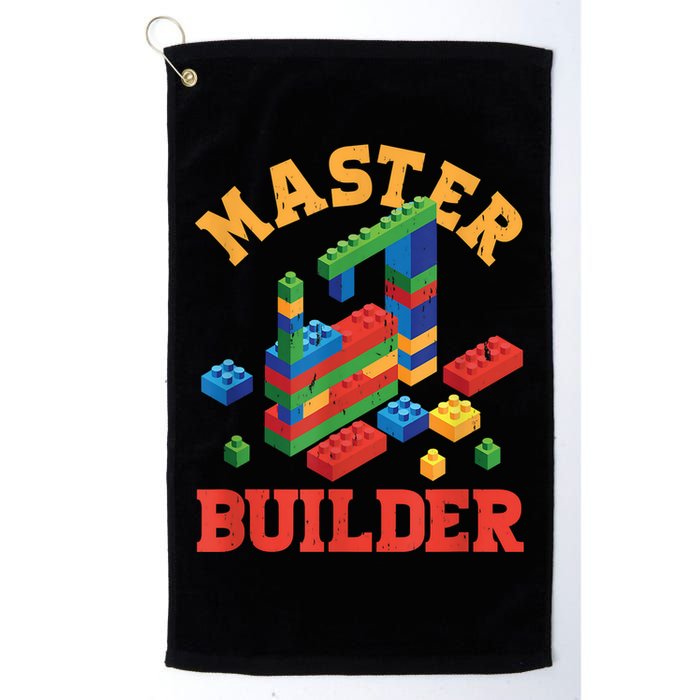 Master Builder Block Building Master Brick Builder Golf Towel