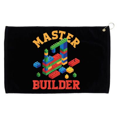Master Builder Block Building Master Brick Builder Grommeted Golf Towel