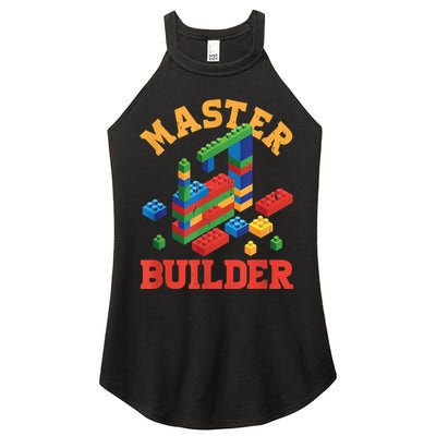 Master Builder Block Building Master Brick Builder Women's Perfect Tri Rocker Tank