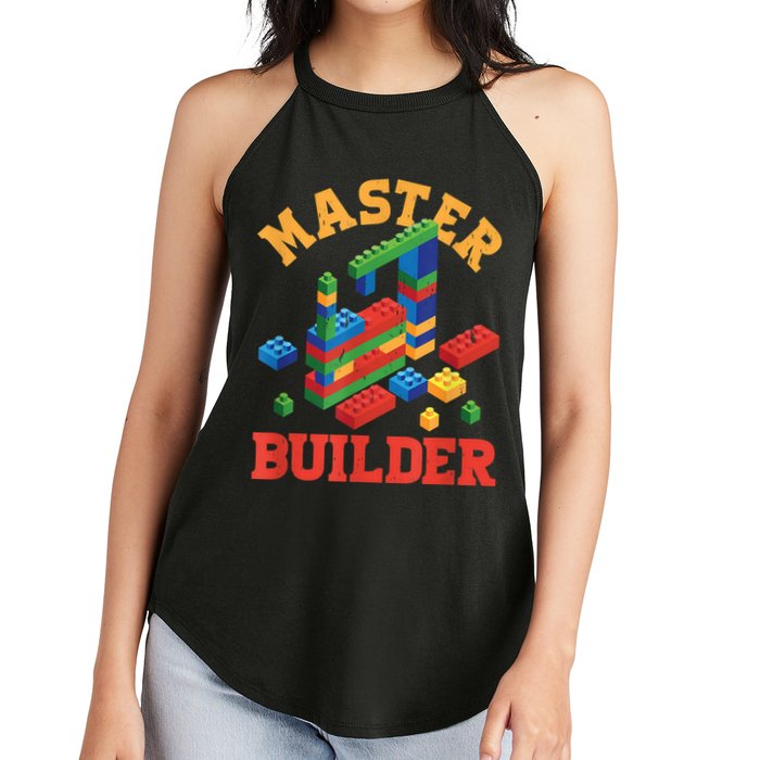 Master Builder Block Building Master Brick Builder Women's Perfect Tri Rocker Tank