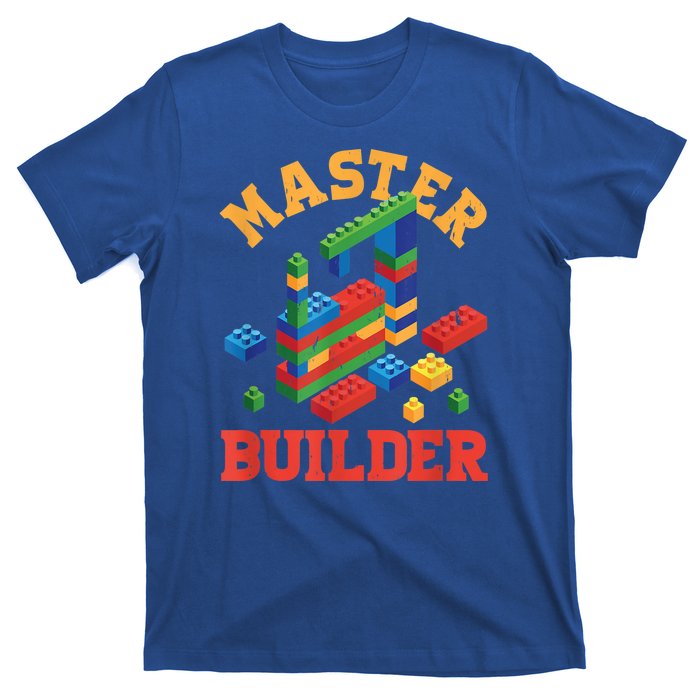 Master Builder Block Building Master Brick Builder T-Shirt