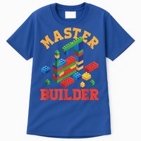 Master Builder Block Building Master Brick Builder Tall T-Shirt