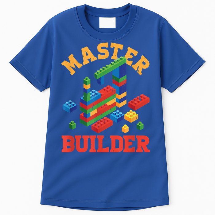 Master Builder Block Building Master Brick Builder Tall T-Shirt