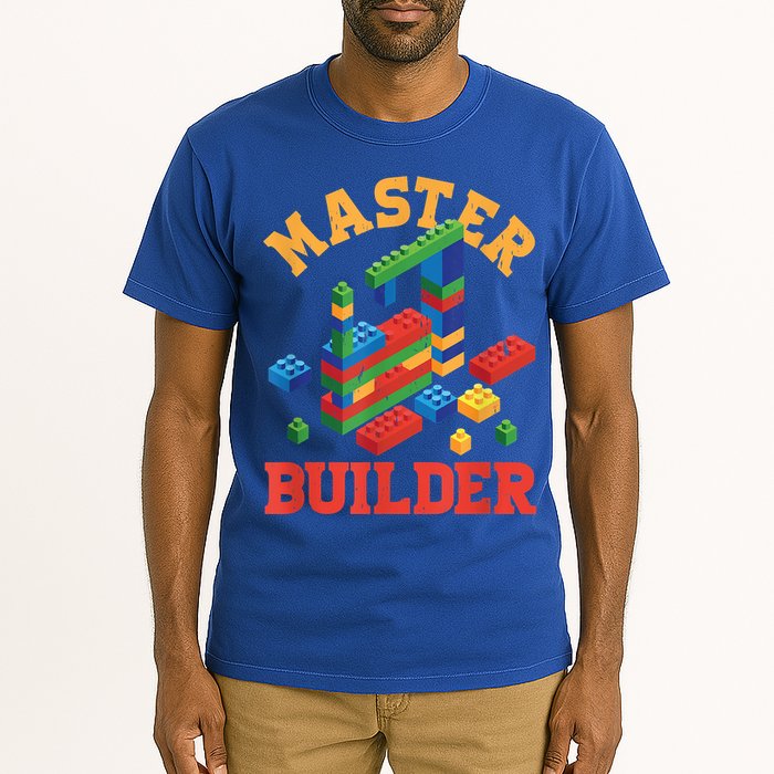 Master Builder Block Building Master Brick Builder Tall T-Shirt