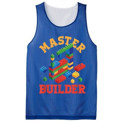 Master Builder Block Building Master Brick Builder Mesh Reversible Basketball Jersey Tank