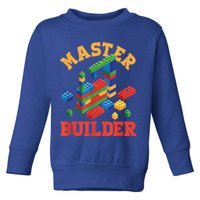 Master Builder Block Building Master Brick Builder Toddler Sweatshirt