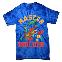 Master Builder Block Building Master Brick Builder Tie-Dye T-Shirt