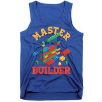 Master Builder Block Building Master Brick Builder Tank Top