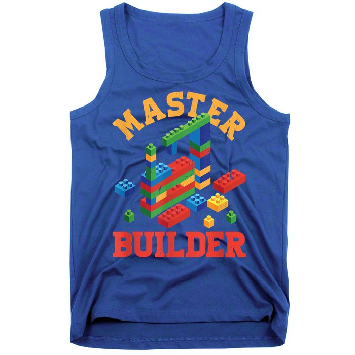 Master Builder Block Building Master Brick Builder Tank Top