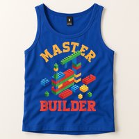 Master Builder Block Building Master Brick Builder Tank Top