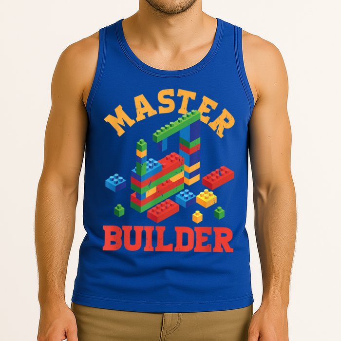 Master Builder Block Building Master Brick Builder Tank Top