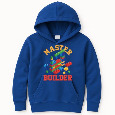 Master Builder Block Building Master Brick Builder Kids Hoodie