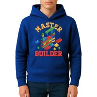 Master Builder Block Building Master Brick Builder Kids Hoodie