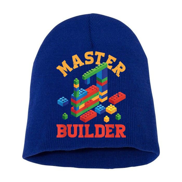 Master Builder Block Building Master Brick Builder Short Acrylic Beanie