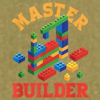 Master Builder Block Building Master Brick Builder Garment-Dyed Women's Muscle Tee