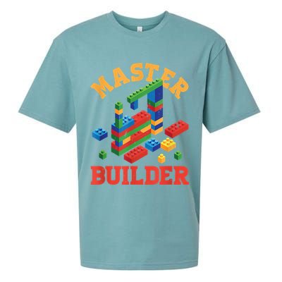Master Builder Block Building Master Brick Builder Sueded Cloud Jersey T-Shirt