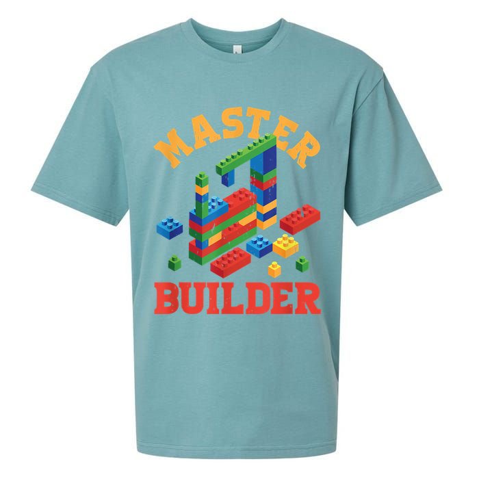Master Builder Block Building Master Brick Builder Sueded Cloud Jersey T-Shirt